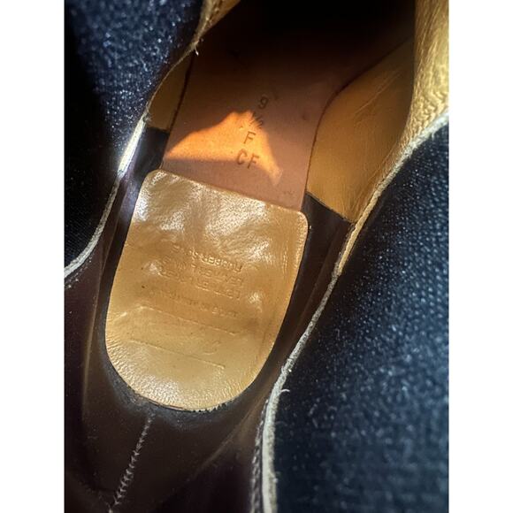 *Flawed R.M. Williams Craftsman Boots Men’s 9.5 F Brown Leather Chelsea Pull-On - Picture 6 of 16